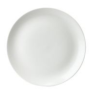Evolve Coupe Plate Round White 26cm