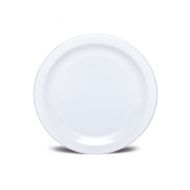 Melamine White Plate 18.5cm 7.5 Inch
