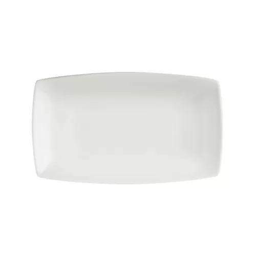 Elia Orientix Bone China White Rectangular Plate 11.5x19cm