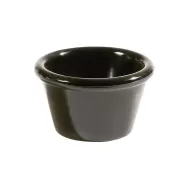Mirage Piccolo Melamine Black Round Ramekin 7cm 2oz