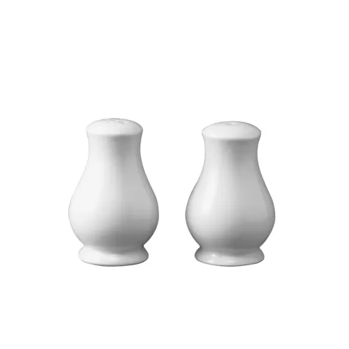Churchill Whiteware Vitrified Porcelain Sandringham Pepper Pot 8.4cm
