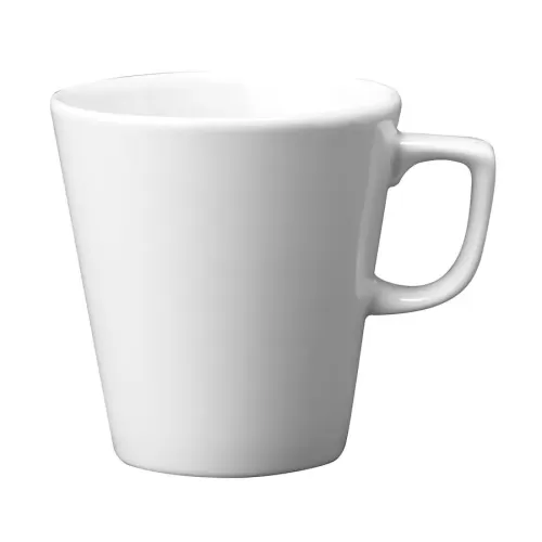 Churchill Beverage Collection Vitrified Porcelain White Café Latte Mug 44cl 16oz