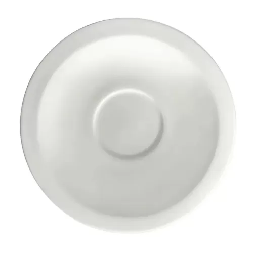 Elia Miravell Bone China White Round Tea Saucer 15cm