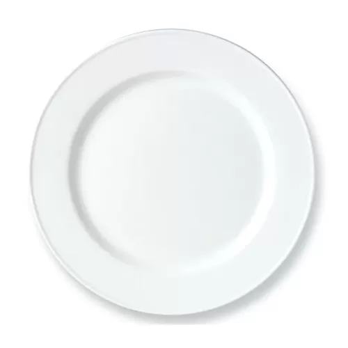 Steelite Simplicity Vitrified Porcelain White Round Service Plate 33cm