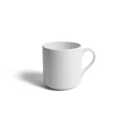 Crème Monet Vitrified Porcelain White Stacking Mug 28.4cl 10oz