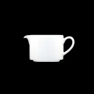 Crème Monet Vitrified Porcelain White Sauce Boat 35cl 12oz