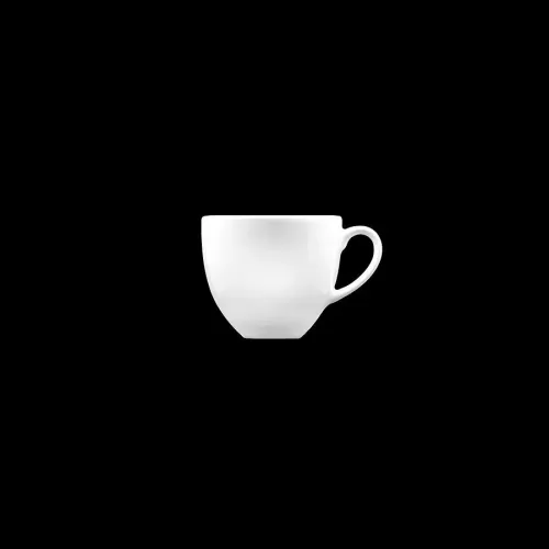 Crème Cézanne Vitrified Porcelain White Cup 9cl 3oz