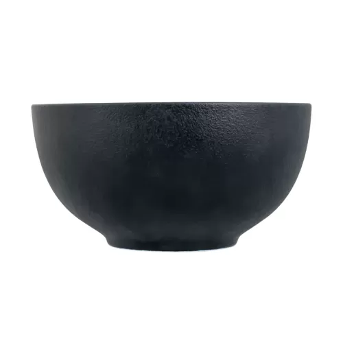 Crème Galerie Vitrified Porcelain Onyx Round Deep Buffet Bowl 23cm