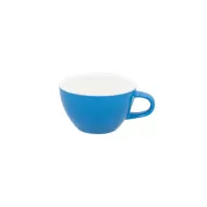 Superwhite Café Porcelain Sky Blue Bowl Shaped Cup 34cl 12oz
