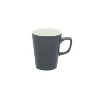 Superwhite Café Porcelain Grey Latte Mug 34cl 12oz
