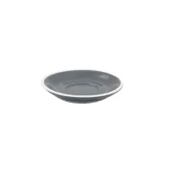 Superwhite Café Porcelain Grey Round Saucer 11cm