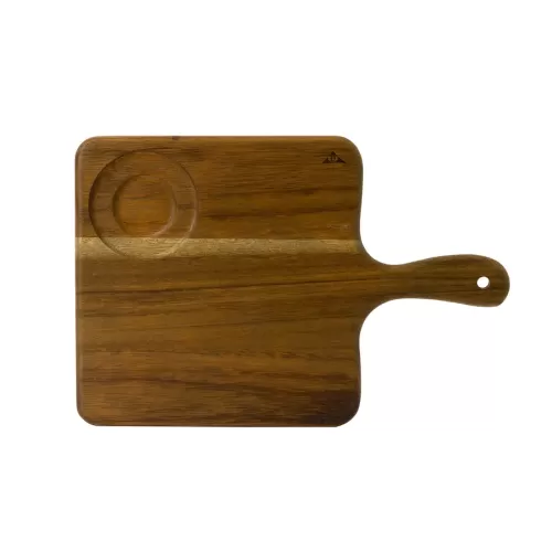Dudson Acacia Wood Square Handled Board 38x35.5cm