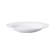Wedgwood Connaught Bone China White Round Soup Plate 22.7cm