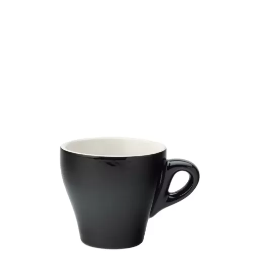 Utopia Barista Tulip Black Cup 6.25oz 18cl