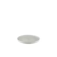 Bonna Lunar White Porcelain Hygge Round Flat Plate 16cm