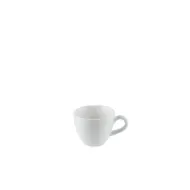 Bonna Sway Porcelain Matt White Rita Coffee Cup 8cl