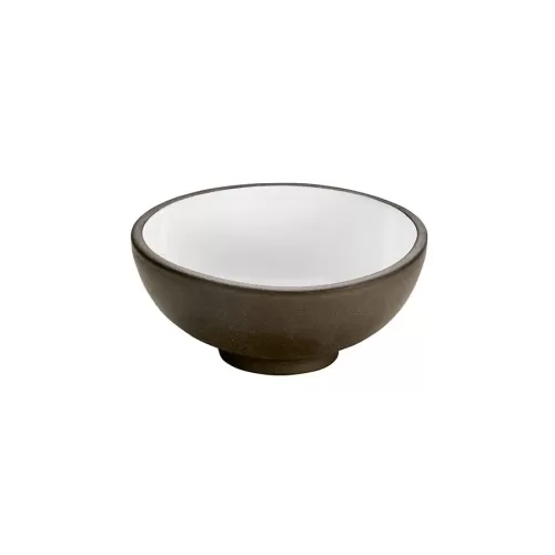 Playground ReNew Stoneware White Round Bowl 9x3.9cm 10cl 3.5oz