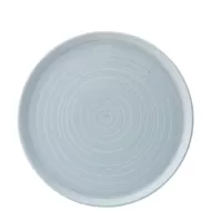 Utopia Circus Porcelain Chambray Round Walled Plate 30cm