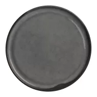 Off Grid Studio Gembrook Gray Stoneware Round Plate 23cm
