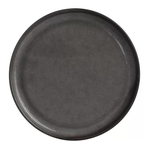 Off Grid Studio Gembrook Gray Stoneware Round Plate 20cm