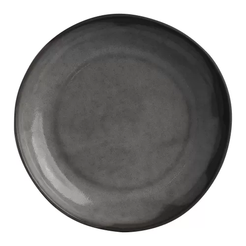 Off Grid Studio Gembrook Gray Stoneware Round Bowl 26cm 56oz