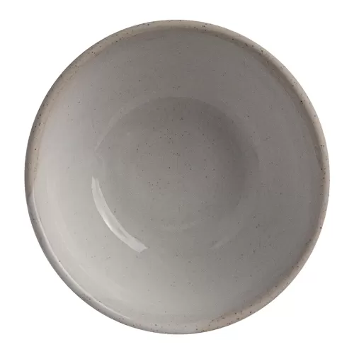 Off Grid Studio Gembrook White Stoneware Round Bowl 12cm 12.5oz