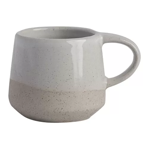 Off Grid Studio Gembrook White Stoneware Round Espresso Cup 4oz