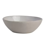 Off Grid Studio Gembrook White Stoneware Round Bowl 15.25cm 17.5oz