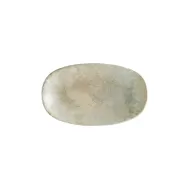 Bonna Luz Vitrified Porcelain Gourmet Oval Plate 19x11cm