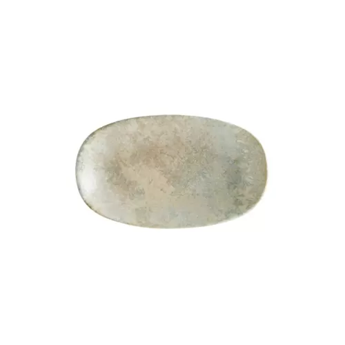 Bonna Luz Vitrified Porcelain Gourmet Oval Plate 19x11cm
