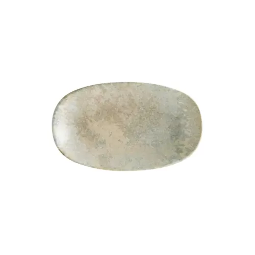 Bonna Luz Vitrified Porcelain Gourmet Oval Plate 24x14cm