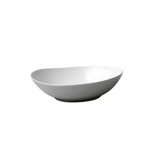 Elia Orientix Bone China White Pebble Bowl 21.5cm