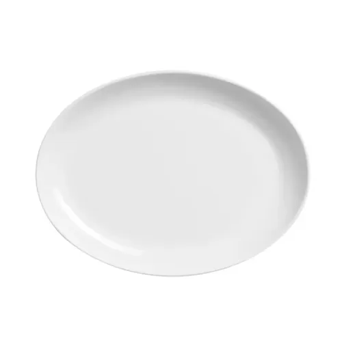Elia Orientix Bone China White Oval Plate 31cm