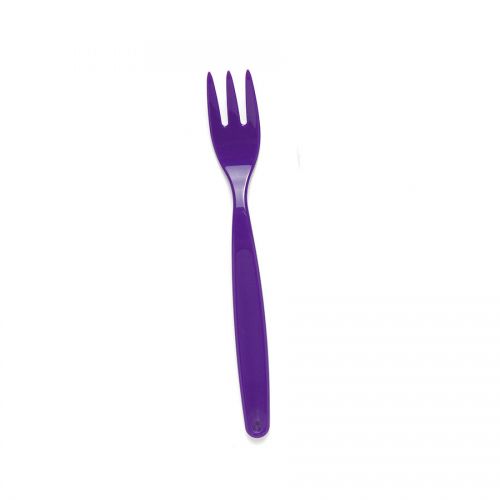 Polycarbonate Fork Small 17cm Purple