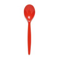 Polycarbonate Dessert Spoon Standard 20cm Red