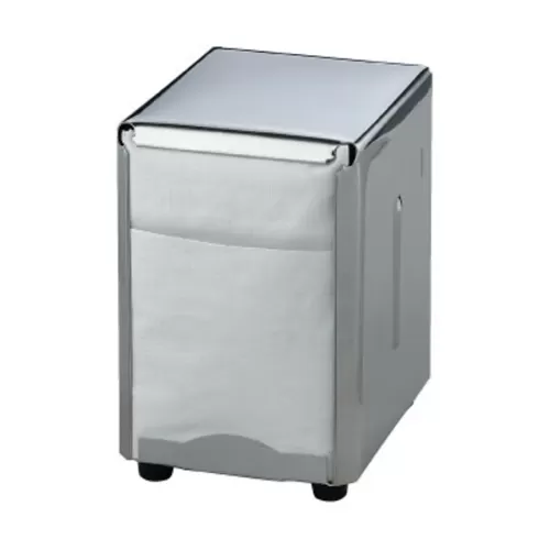 Serviette Dispenser Stainless Steel 14.5xx 9.5cm