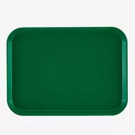 Cambro Fast Food Plastic Green Rectangular Tray 34.5x26.5cm