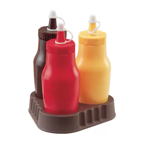 Plastic Red Sauce Bottle 200ml