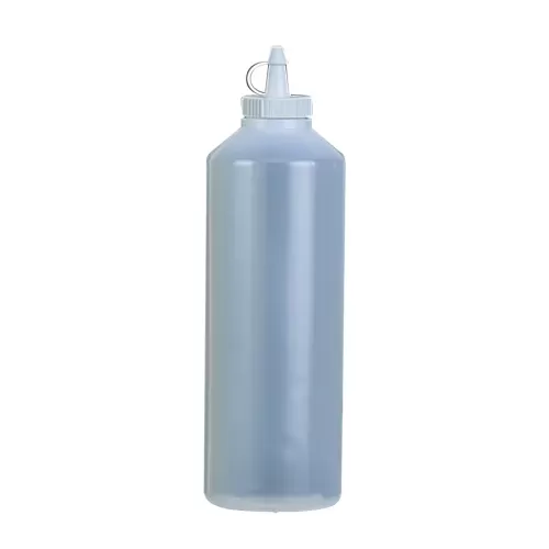 Sauce Bottle Clear Plastic 100cl