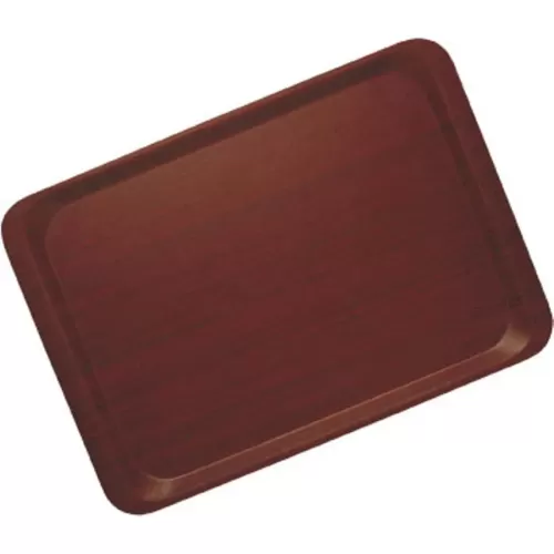 Cambro Capri Laminated Mahogany Rectangular Tray 48x37cm