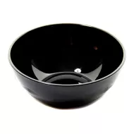 Harfield Polycarbonate Black Round Bowl 10cm 225ml 8oz