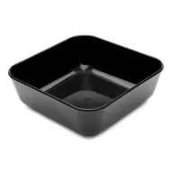 Harfield Polycarbonate Black Square Sweet Dish 10x3.5cm