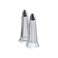 Pepper Clear Glass & Chrome 11cm