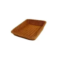 Poly Wicker Willow Basket 33.7x33.1cm