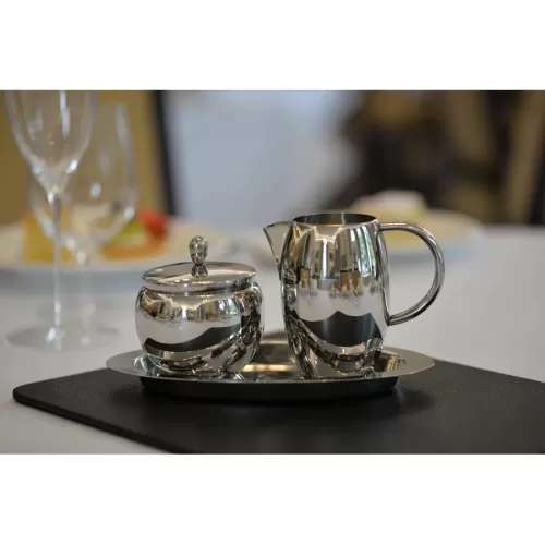 Elia Stainless Steel 3-Piece Creamer Set