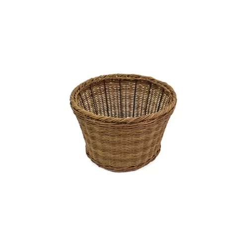 Poly Wicker Willow Barrel Bowl 325 x 205mm