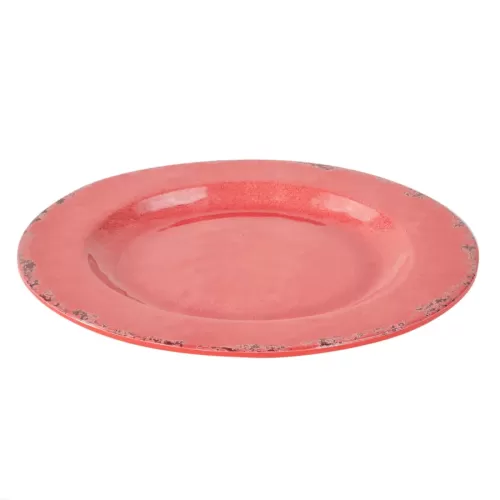 Dalebrook Casablanca Melamine Red Round Dinner Plate 280mm