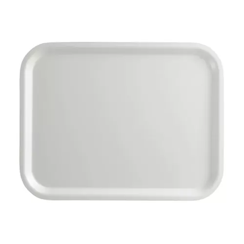 Cambro Capri Laminated White Rectangular Tray 46x36cm