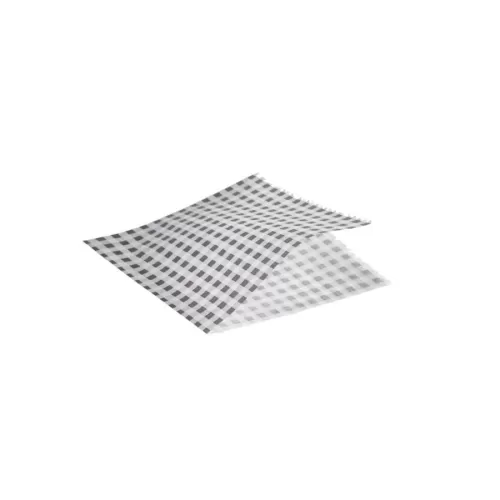 Greaseproof Paper Bag Black Gingham 17.5cm