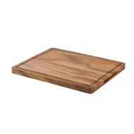 Genware Acacia Wood Serving Board Gastronorm 1/2